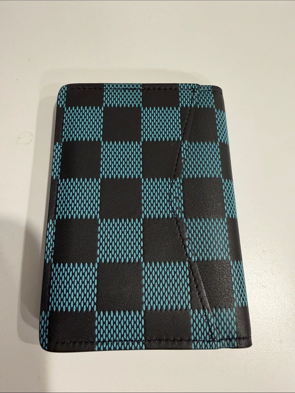 Louis Vuitton Blue Damier Infini Pocket Organizer